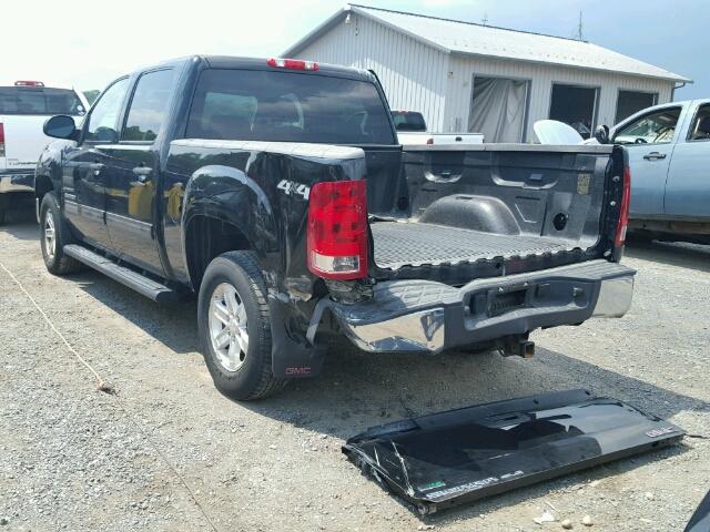 3GTP2VE73CG125750 - 2012 GMC SIERRA K15 BLACK photo 3