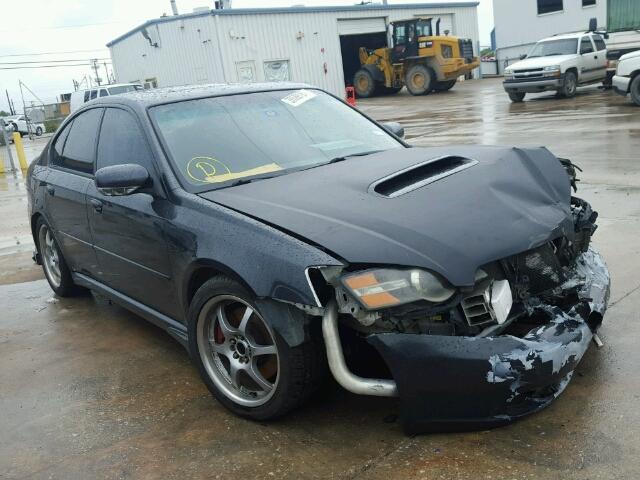 4S3BL676154220230 - 2005 SUBARU LEGACY GT GRAY photo 1