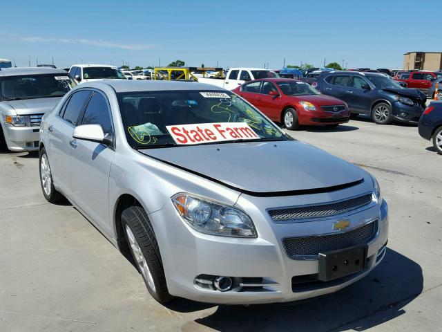 1G1ZE5EUXBF346423 - 2011 CHEVROLET MALIBU LTZ SILVER photo 1