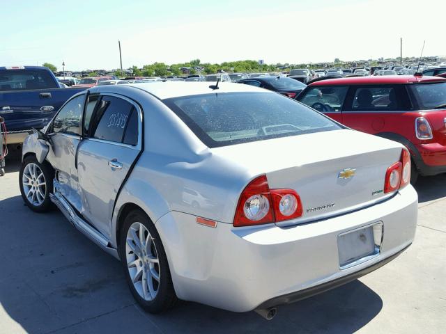 1G1ZE5EUXBF346423 - 2011 CHEVROLET MALIBU LTZ SILVER photo 3