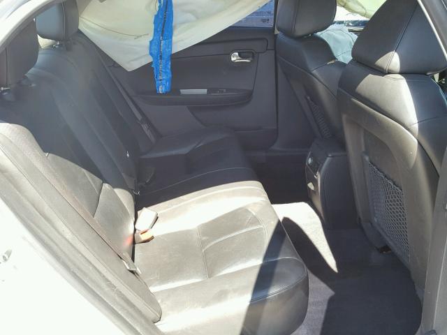 1G1ZE5EUXBF346423 - 2011 CHEVROLET MALIBU LTZ SILVER photo 6