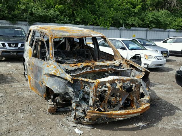 5FNYF4H44EB050103 - 2014 HONDA PILOT EX BURN photo 1