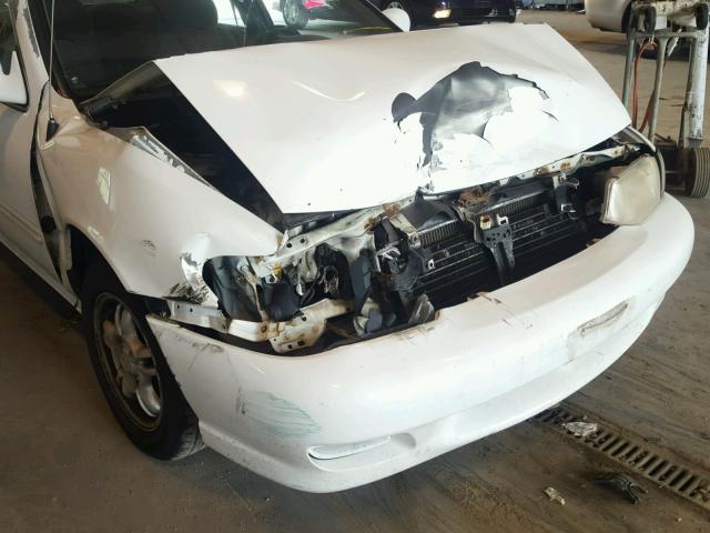 1N4AB41D0XC734675 - 1999 NISSAN SENTRA BAS WHITE photo 9