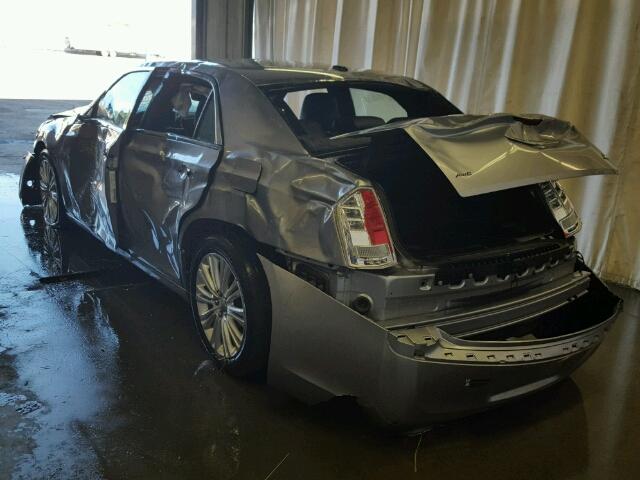 2C3CCARG1DH603734 - 2013 CHRYSLER 300 SILVER photo 3