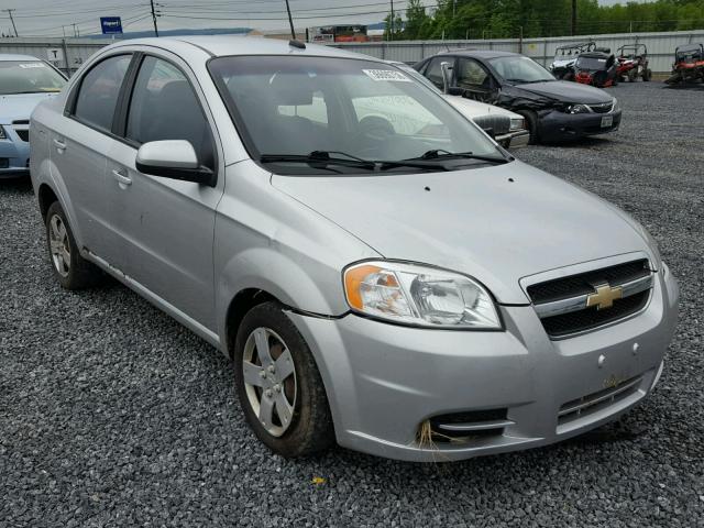 KL1TD5DE2BB194775 - 2011 CHEVROLET AVEO LS SILVER photo 1