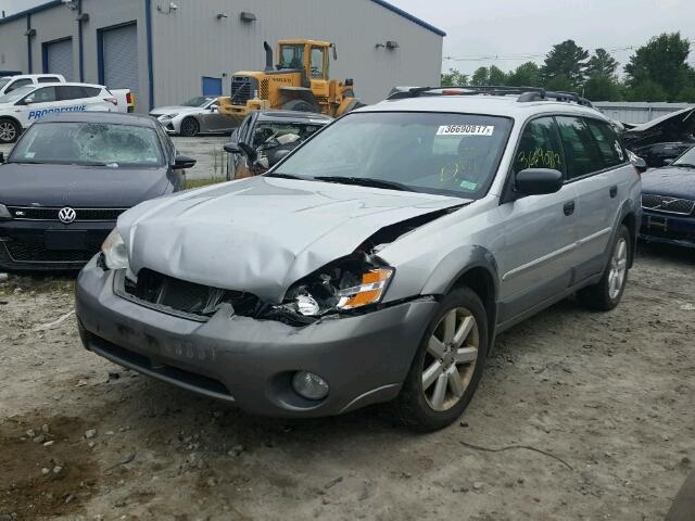 4S4BP61C577331458 - 2007 SUBARU LEGACY OUT SILVER photo 2