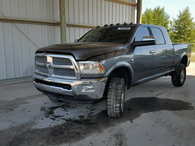 3C6UR5NL4DG531928 - 2013 RAM 2500 LARAM CHARCOAL photo 2