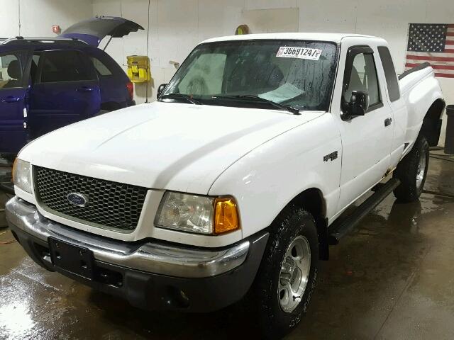 1FTZR15E21TA89190 - 2001 FORD RANGER SUP WHITE photo 2