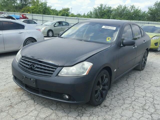 JNKAY01F97M460338 - 2007 INFINITI M35 BASE BLACK photo 2