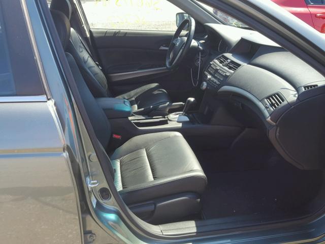 1HGCP26818A156783 - 2008 HONDA ACCORD EXL GREEN photo 5