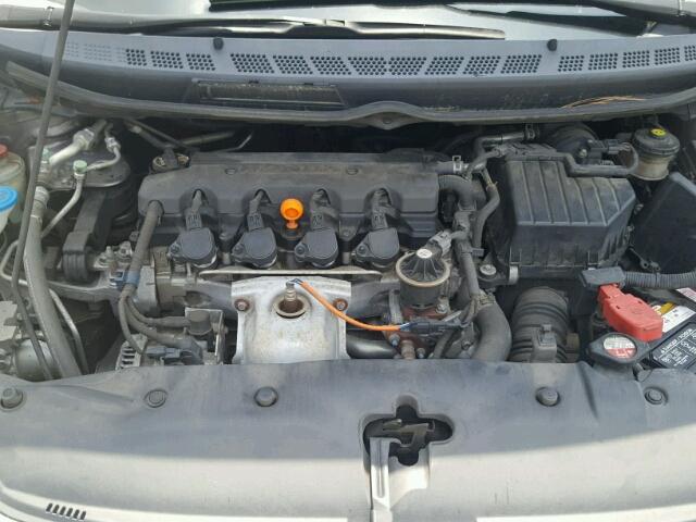 1HGFA16929L014014 - 2009 HONDA CIVIC EXL GRAY photo 7