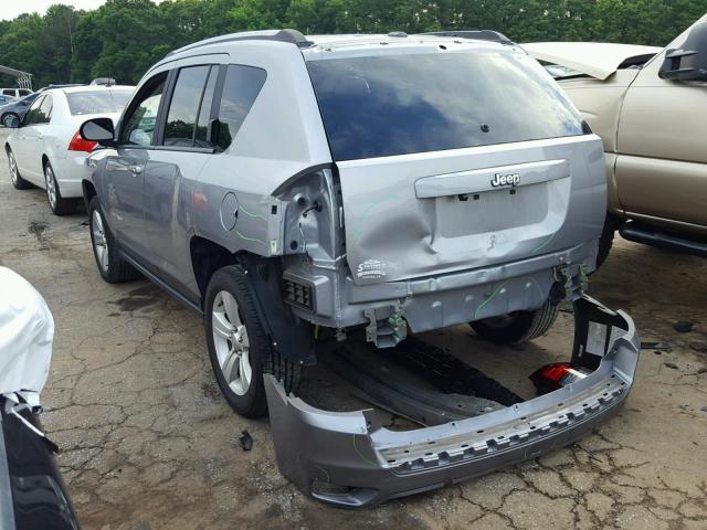 1C4NJCBB6GD546839 - 2016 JEEP COMPASS SP SILVER photo 3