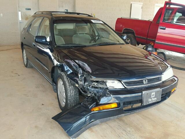 1HGCE1895VA003678 - 1997 HONDA ACCORD EX GREEN photo 1