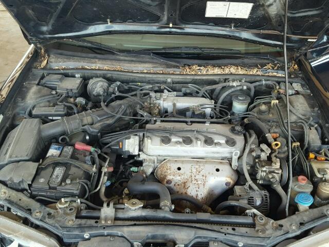 1HGCE1895VA003678 - 1997 HONDA ACCORD EX GREEN photo 7