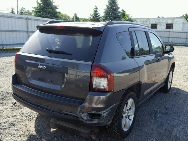 1C4NJCBB6FD342329 - 2015 JEEP COMPASS SP GRAY photo 4