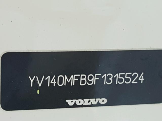 YV140MFB9F1315524 - 2015 VOLVO S60 PREMIE WHITE photo 10