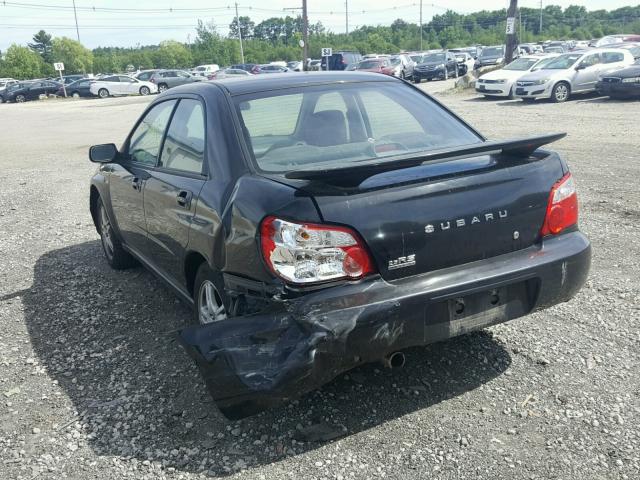 JF1GD67534H512226 - 2004 SUBARU IMPREZA RS BLACK photo 3