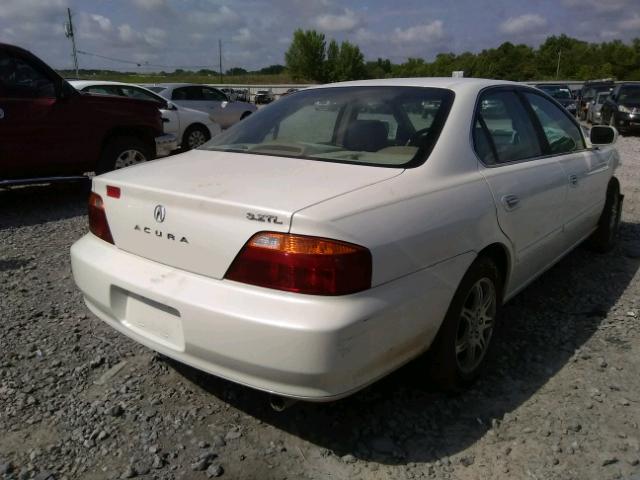 19UUA56621A017418 - 2001 ACURA 3.2TL WHITE photo 4