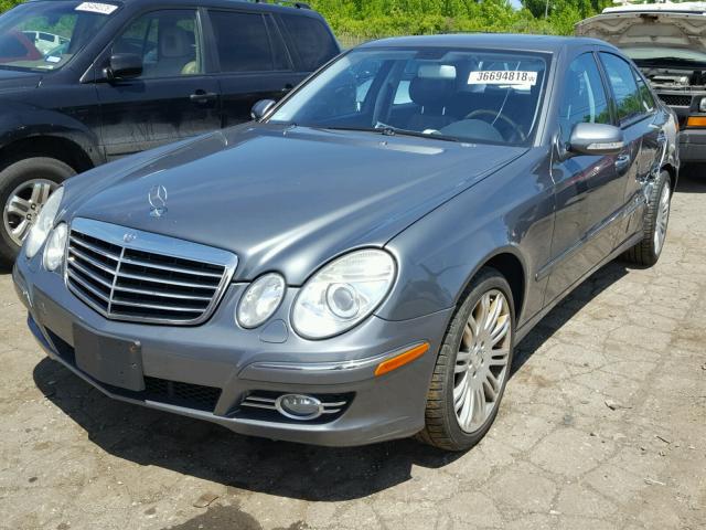 WDBUF87XX8B342376 - 2008 MERCEDES-BENZ E 350 4MAT GRAY photo 2