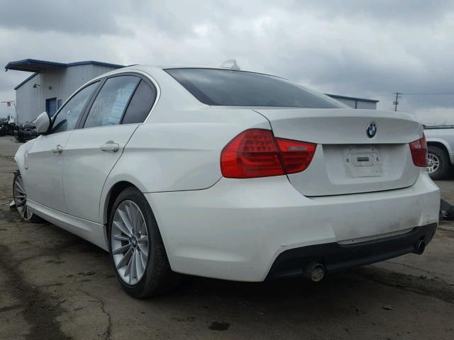 WBAPL5C5XBA918231 - 2011 BMW 335 XI WHITE photo 3