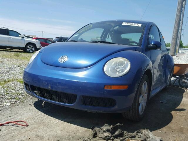 3VWRW31C47M502515 - 2007 VOLKSWAGEN NEW BEETLE 蓝色 照片 2