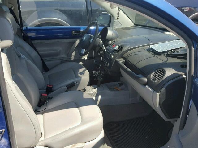 3VWRW31C47M502515 - 2007 VOLKSWAGEN NEW BEETLE 蓝色 照片 5