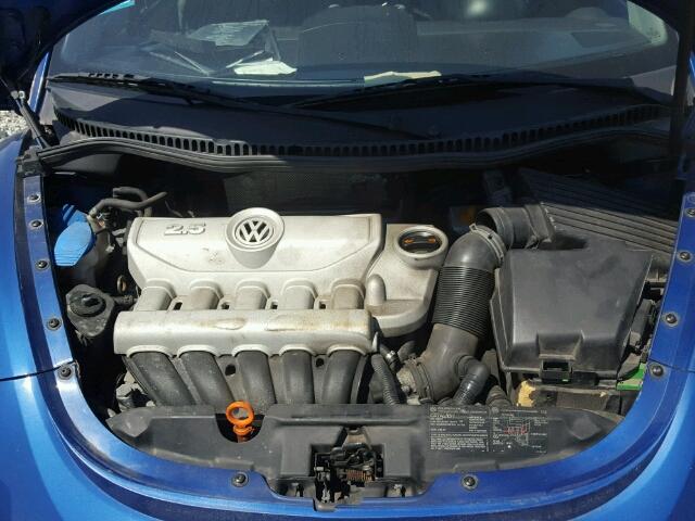 3VWRW31C47M502515 - 2007 VOLKSWAGEN NEW BEETLE 蓝色 照片 7