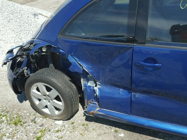 3VWRW31C47M502515 - 2007 VOLKSWAGEN NEW BEETLE 蓝色 照片 9