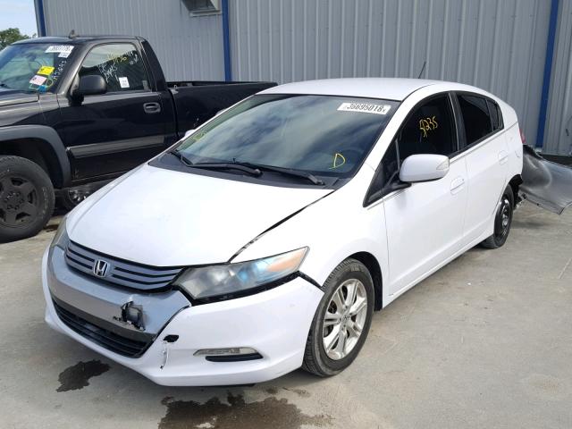 JHMZE2H70AS008948 - 2010 HONDA INSIGHT EX WHITE photo 2