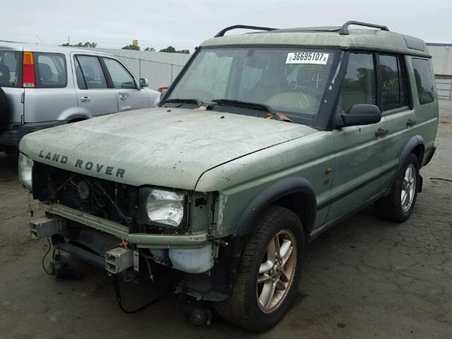 SALTY154X2A747876 - 2002 LAND ROVER DISCOVERY GREEN photo 2