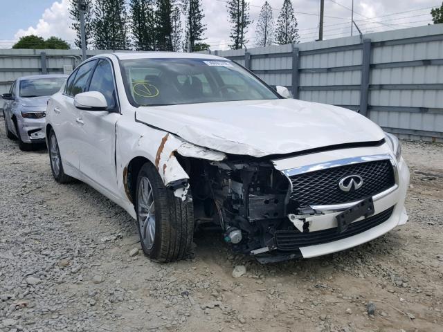 JN1EV7AP1HM738943 - 2017 INFINITI Q50 PREMIU WHITE photo 1