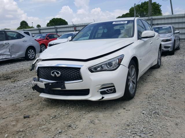 JN1EV7AP1HM738943 - 2017 INFINITI Q50 PREMIU WHITE photo 2