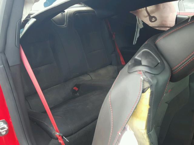 1G1FK1R62H0204658 - 2017 CHEVROLET CAMARO ZL1 红色 照片 6
