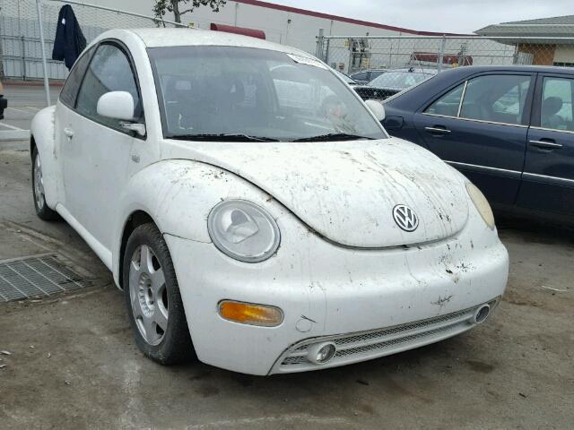 3VWCC21C5XM442723 - 1999 VOLKSWAGEN NEW BEETLE WHITE photo 1