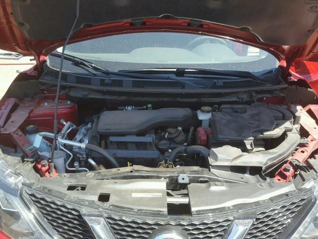 JN1BJ1CR1HW139345 - 2017 NISSAN ROGUE SPOR RED photo 7