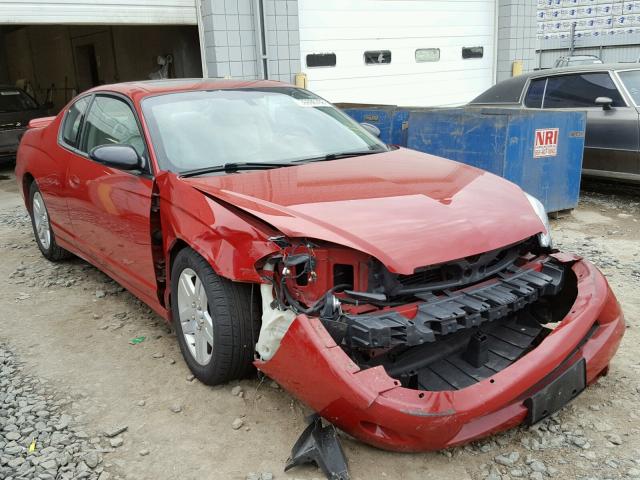2G1WK15K379148592 - 2007 CHEVROLET MONTE CARL 红色 照片 1
