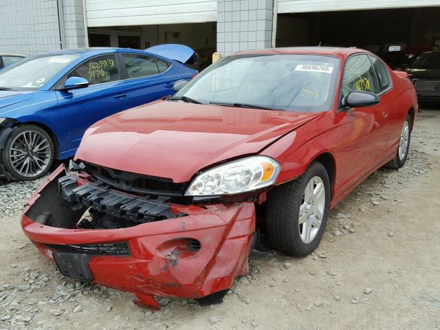 2G1WK15K379148592 - 2007 CHEVROLET MONTE CARL 红色 照片 2