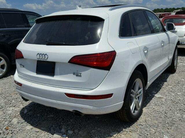 WA1LFAFP2FA025663 - 2015 AUDI Q5 PREMIUM WHITE photo 4