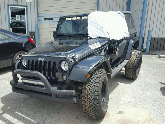 1J4GA5D19BL509267 - 2011 JEEP WRANGLER S BLACK photo 2