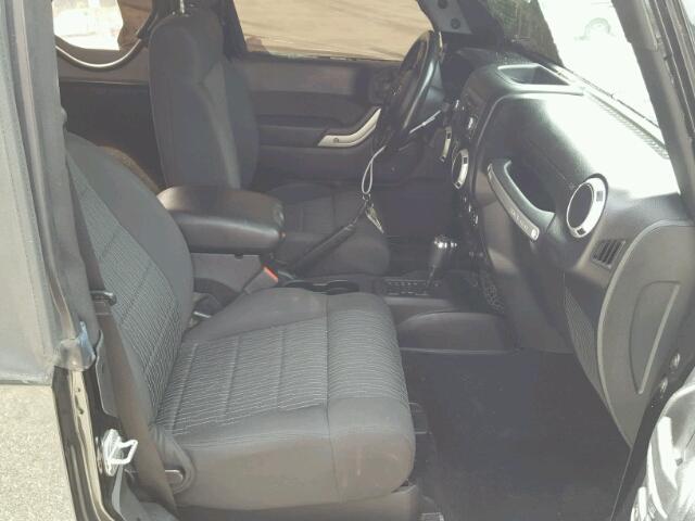 1J4GA5D19BL509267 - 2011 JEEP WRANGLER S BLACK photo 5