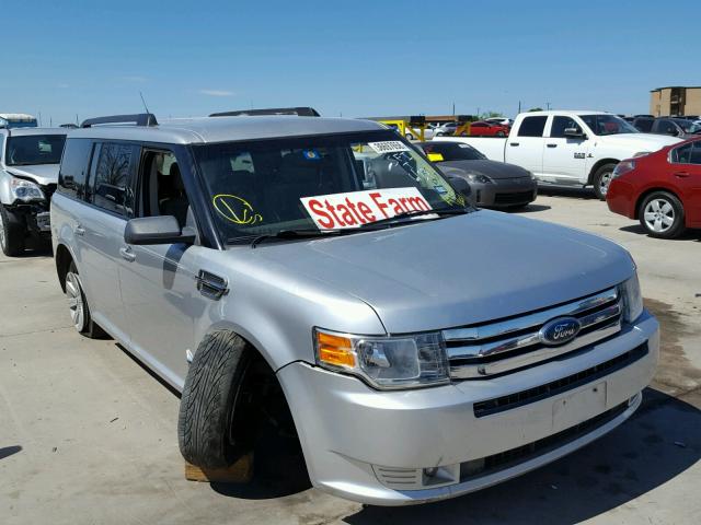 2FMGK5BC7ABA34817 - 2010 FORD FLEX SE SILVER photo 1