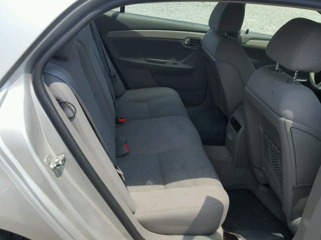 1G1ZG57B38F215672 - 2008 CHEVROLET MALIBU LS SILVER photo 6