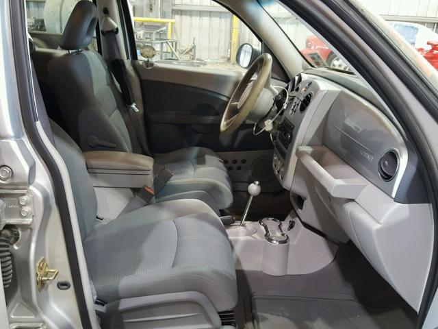 3A8FY68B06T207889 - 2006 CHRYSLER PT CRUISER SILVER photo 5