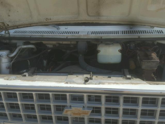 2GBJG31M6B4155617 - 1981 CHEVROLET G30 WHITE photo 7