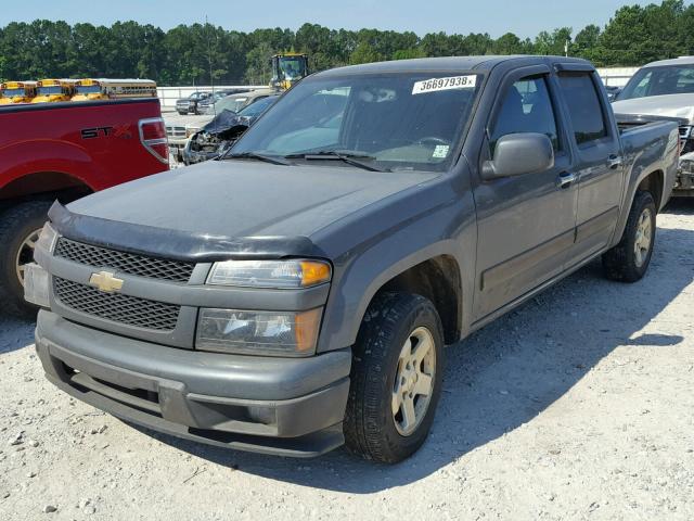 1GCDSCFE6C8141564 - 2012 CHEVROLET COLORADO L GRAY photo 2
