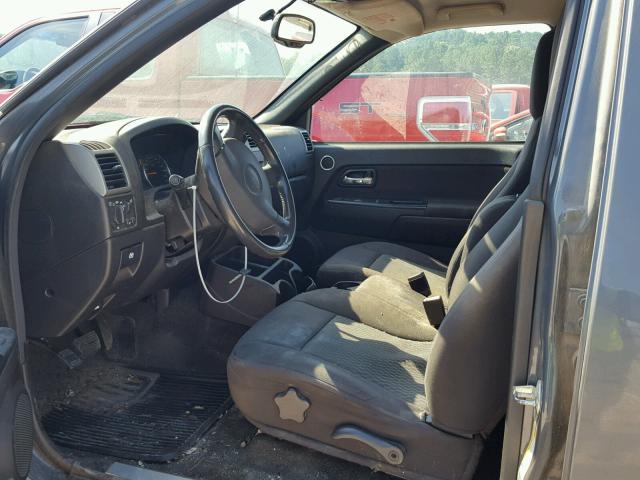 1GCDSCFE6C8141564 - 2012 CHEVROLET COLORADO L GRAY photo 5