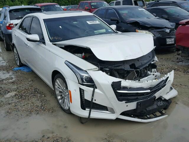 1G6AS5S36F0138124 - 2015 CADILLAC CTS PERFOR WHITE photo 1