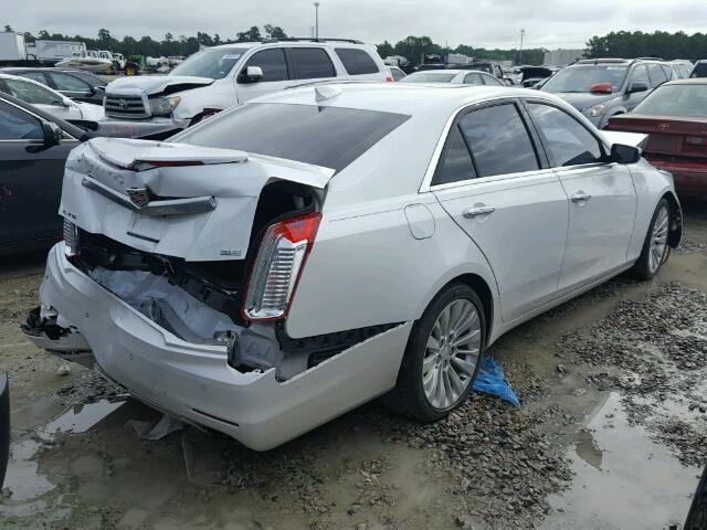 1G6AS5S36F0138124 - 2015 CADILLAC CTS PERFOR WHITE photo 4