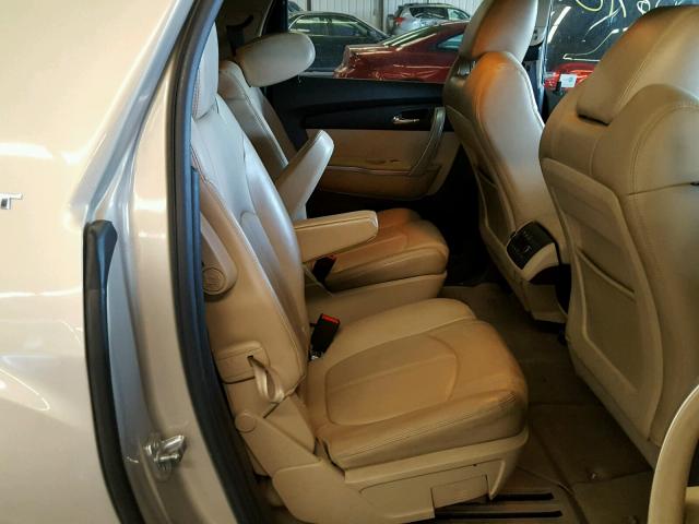 1GKKVSED9BJ230493 - 2011 GMC ACADIA SLT 金色 照片 6