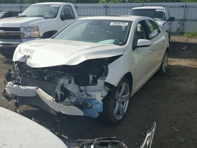 1G11J5SX0EF166928 - 2014 CHEVROLET MALIBU LTZ თეთრი ფოტო 2